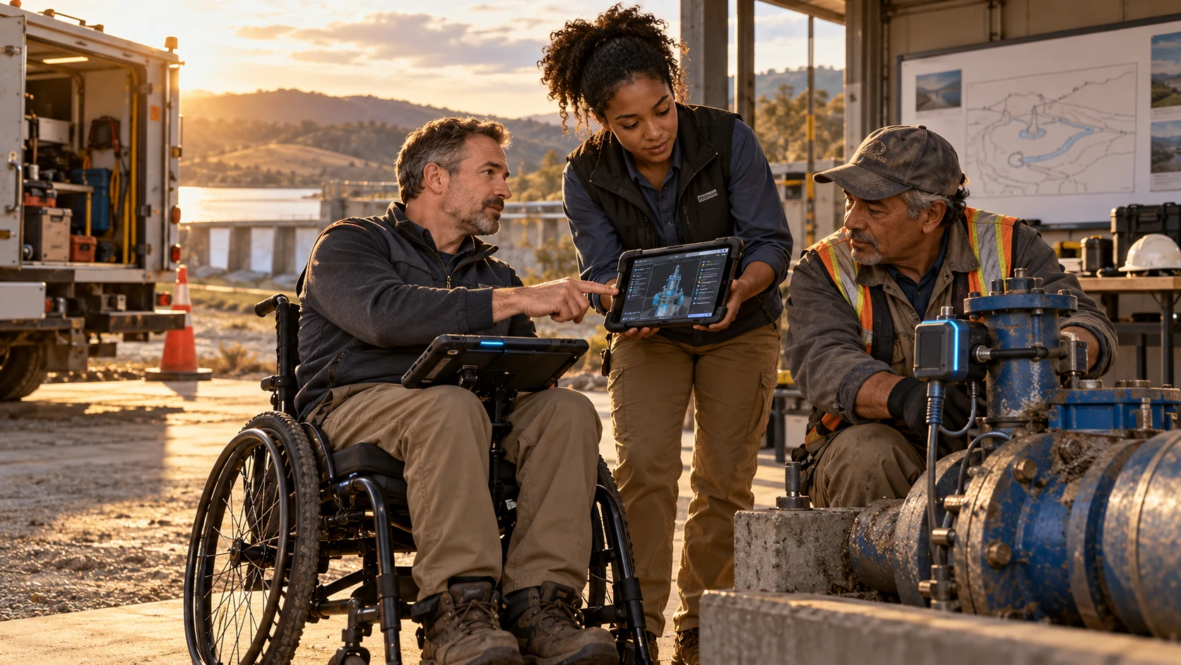 Employees and leaders adapting roles, workflows, and skills for practical AI adoption