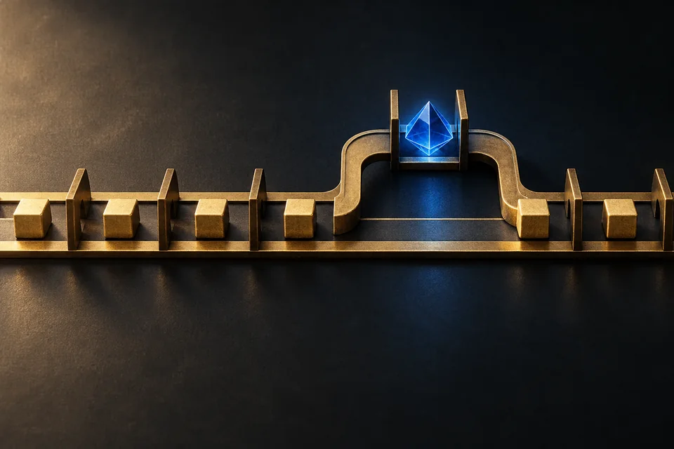 A structured workflow using automation first and AI only where judgment adds value