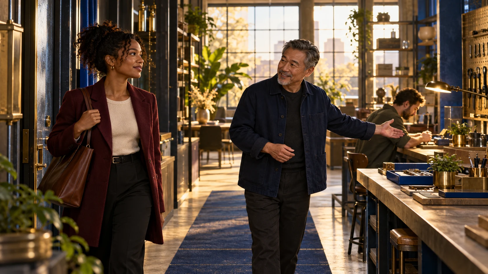 A new employee being welcomed into an organization with clarity, connection, and useful support