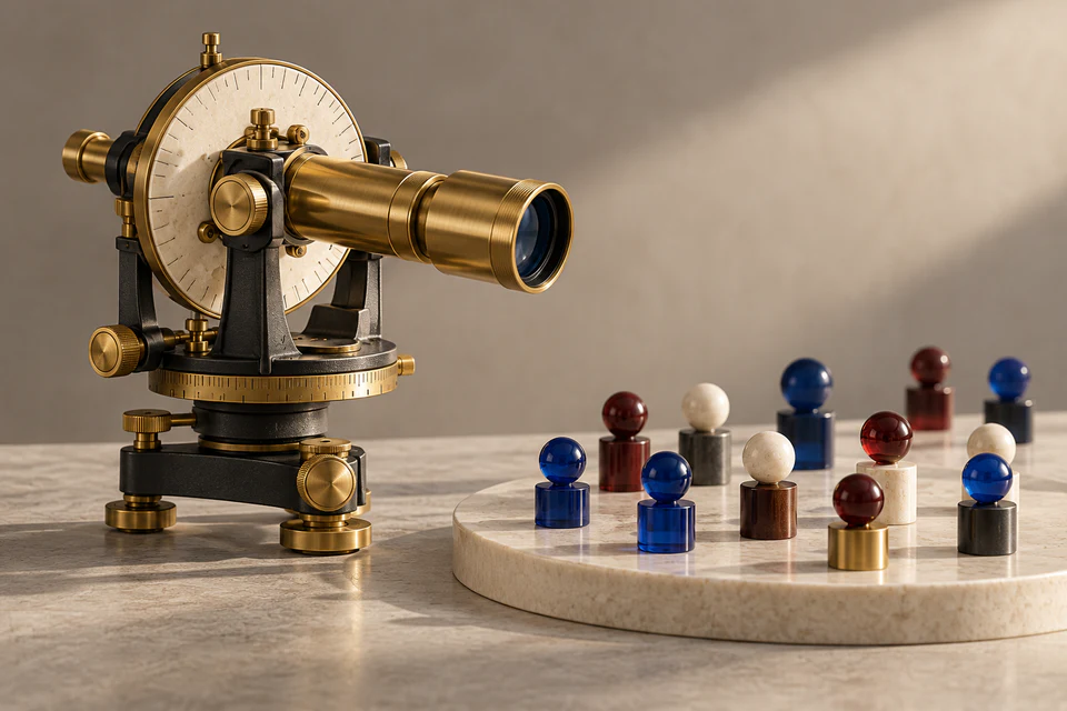 A carefully designed survey instrument separating useful evidence from noise